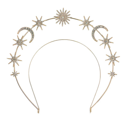 Diadema Estrella Oro