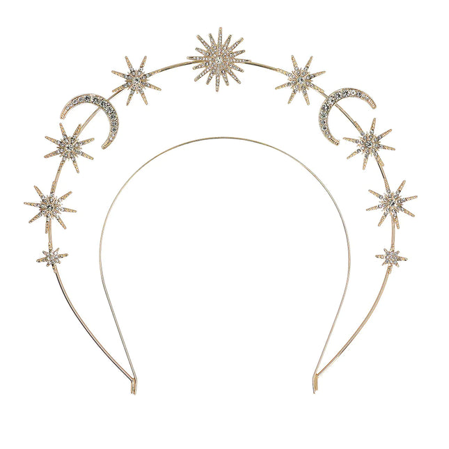 Diadema Estrella Oro