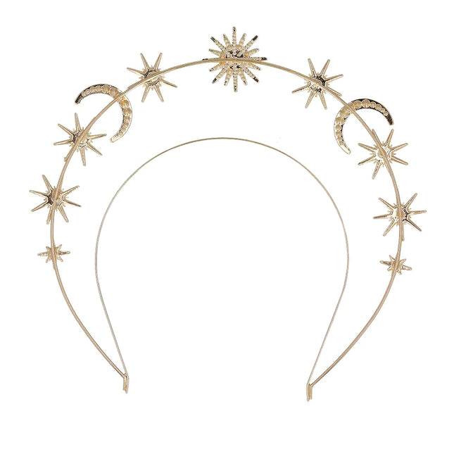 Diadema Estrella Oro