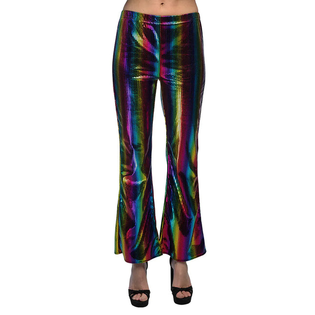 Pantalones acampanados Arcoiris