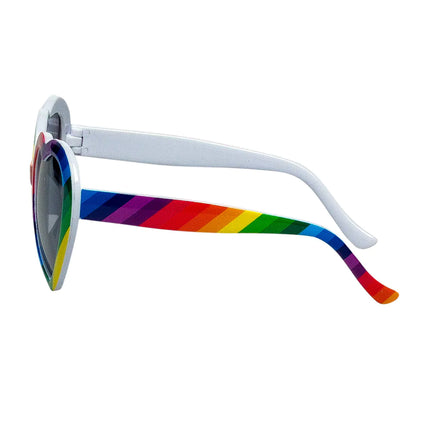 Gafas Corazón Arco Iris