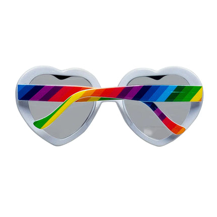 Gafas Corazón Arco Iris