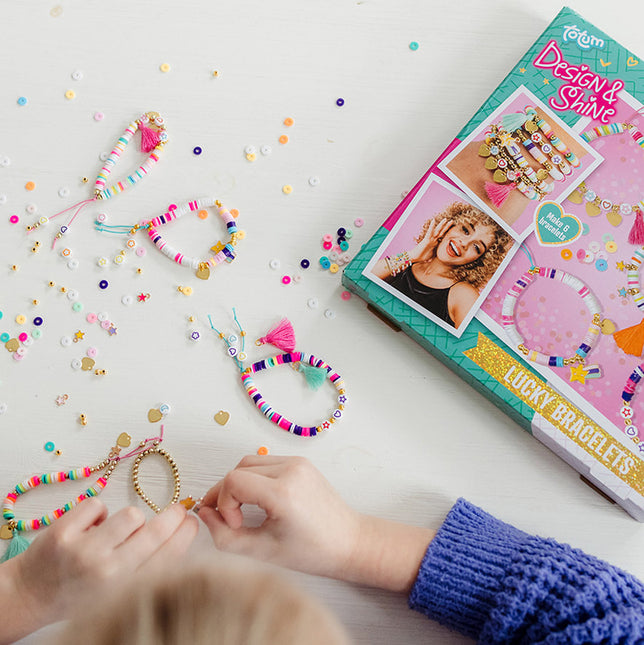 Diseña Y Brilla Haciendo Pulseras de la Suerte