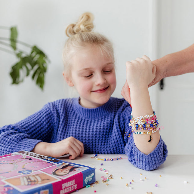 Diseño y brillo Fabricación de pulseras de cuentas de lujo