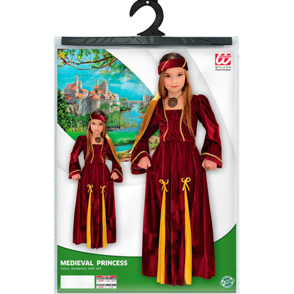 Disfraz de Princesa Medieval Infantil