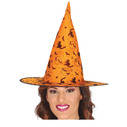 Sombrero de bruja de Halloween Naranja