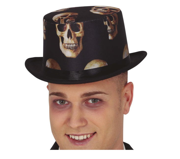 Sombrero de calavera de Halloween