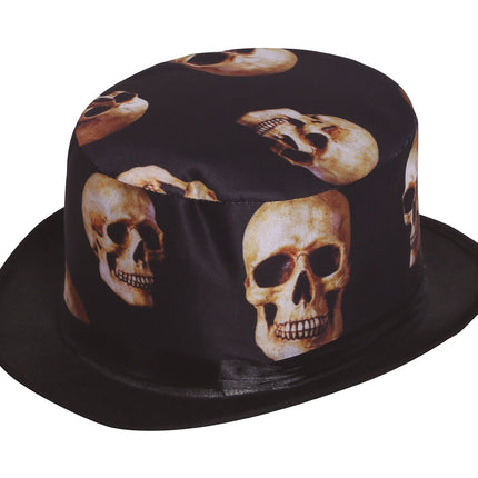 Sombrero de calavera de Halloween