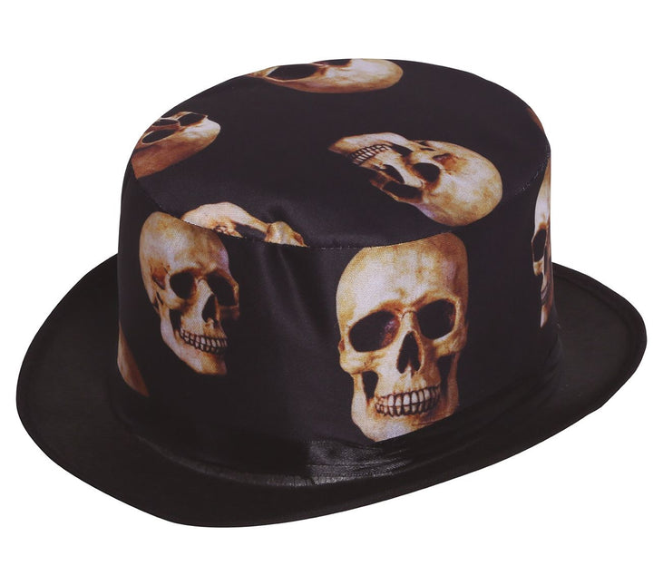 Sombrero de calavera de Halloween