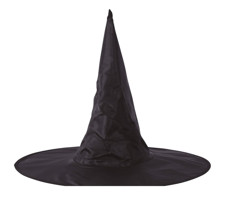 Sombrero de bruja de Halloween Negro 45cm