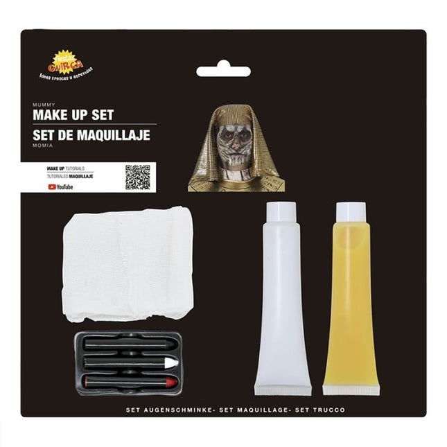 Set Maquillaje Halloween Momia