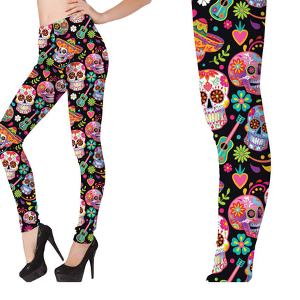 Leggings Día De Los Muertos