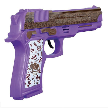 Pistola falsa morada 21cm