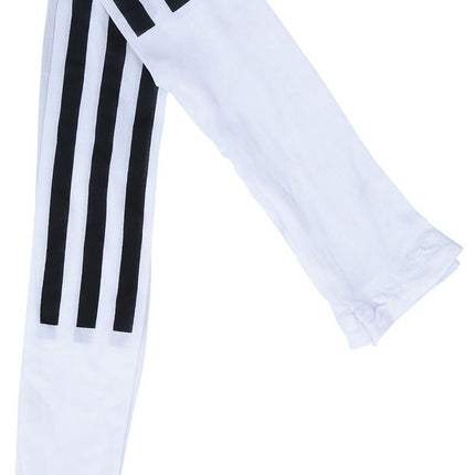 Legging Negro Blanco Rayas