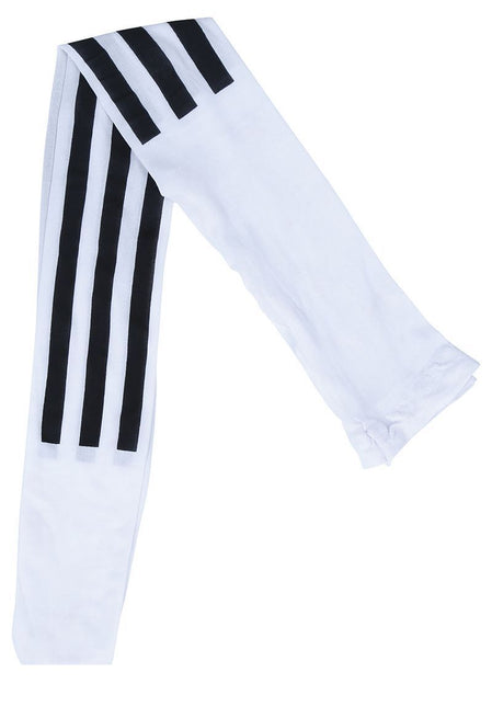 Legging Negro Blanco Rayas