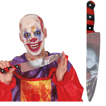 Cuchillo Falso Payaso 37cm