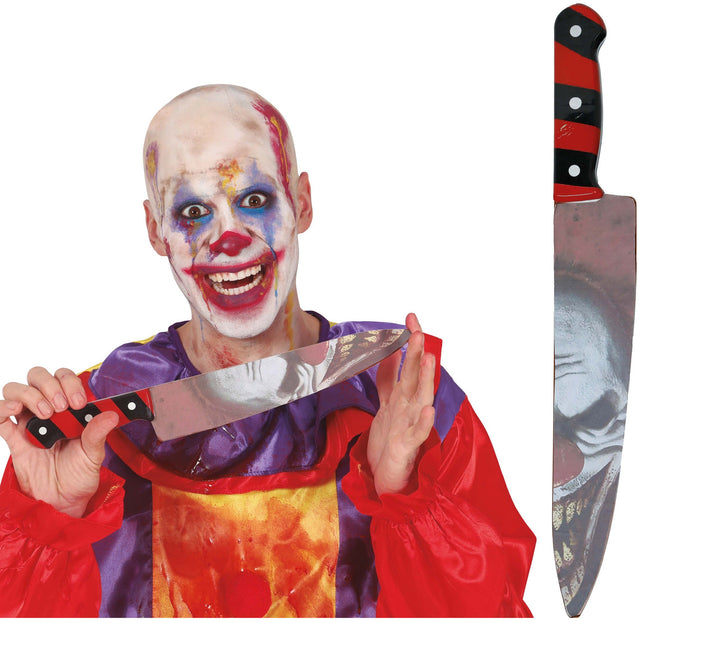 Cuchillo Falso Payaso 37cm