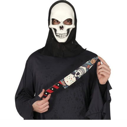 Halloween Calavera Falsa Cuchillo 37cm