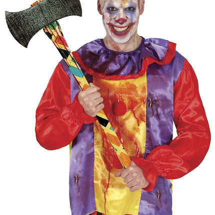 Halloween Falso Payaso Hacha 73cm