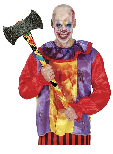 Halloween Falso Payaso Hacha 73cm