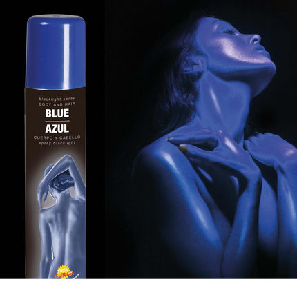 Spray para cabello y cuerpo UV Azul 75ml