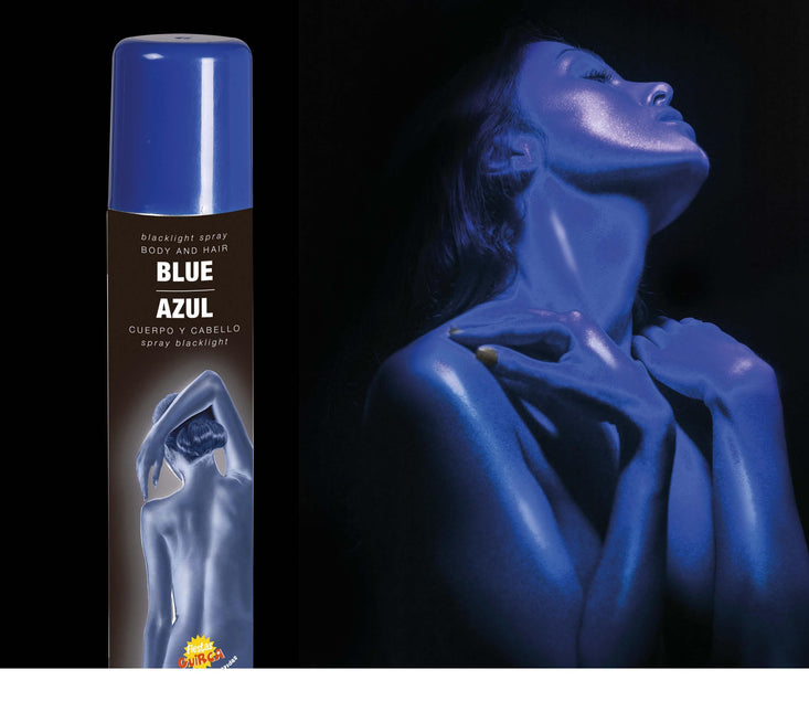 Spray para cabello y cuerpo UV Azul 75ml