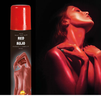 Spray para cabello y cuerpo Rojo 75ml