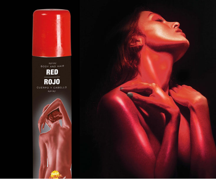 Spray para cabello y cuerpo Rojo 75ml