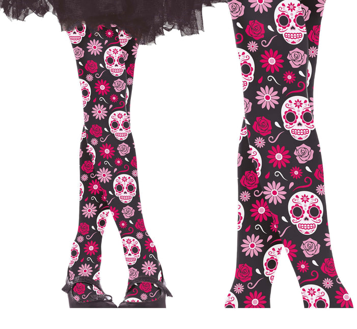 Dia De Los Muertos Legging Niño