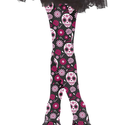 Dia De Los Muertos Legging Niño