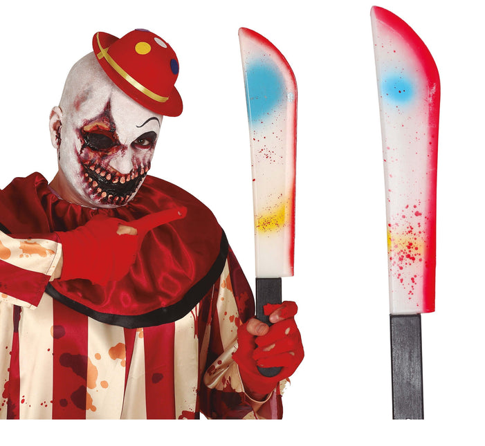 Machete de Halloween Multicolor 54cm