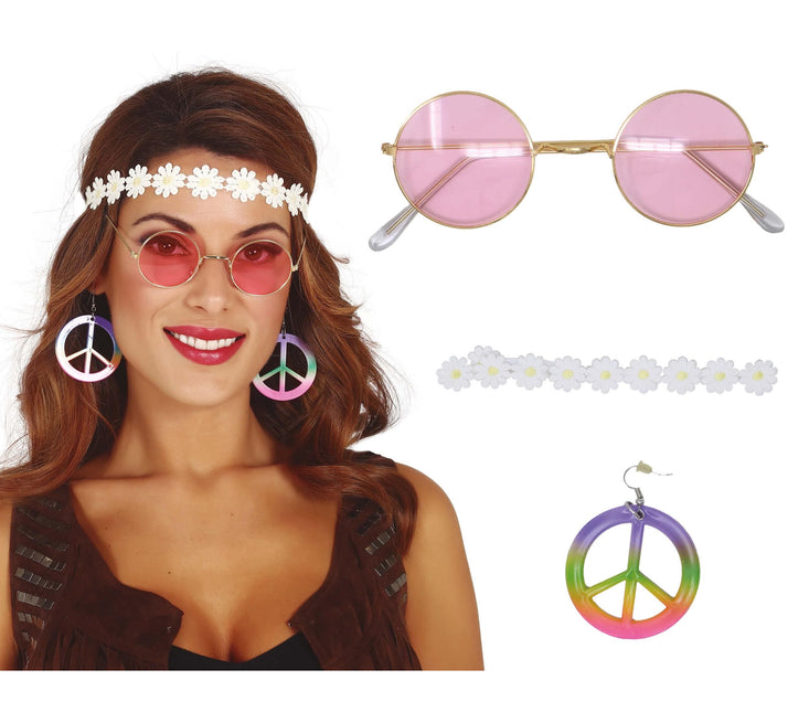 Set Hippie Flor 3 piezas