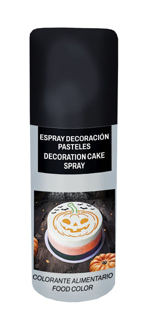 Tinte alimentario negro en spray 100 ml