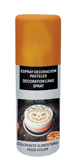 Colorante alimentario naranja en spray 100 ml