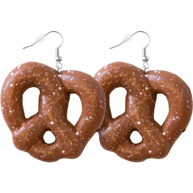 Pendientes Oktoberfest Pretzels