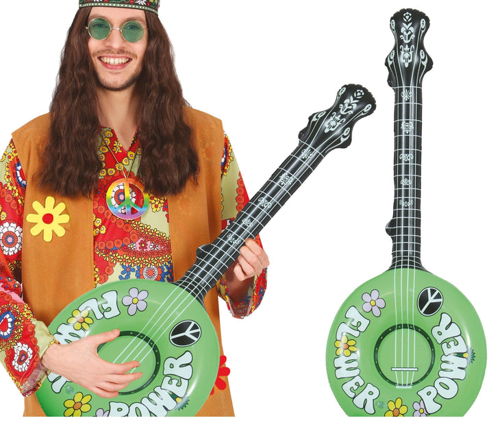 Banjo Hinchable Verde 83cm