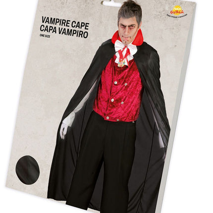 Capa de vampiro de Halloween 1,4 m