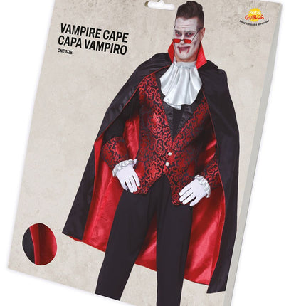 Capa de Halloween Forro Rojo 1,15m