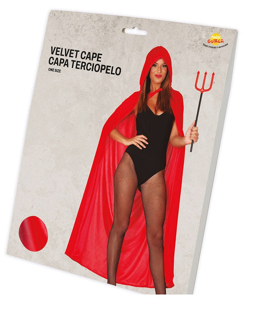 Capa de Halloween Capucha Roja 1,3m