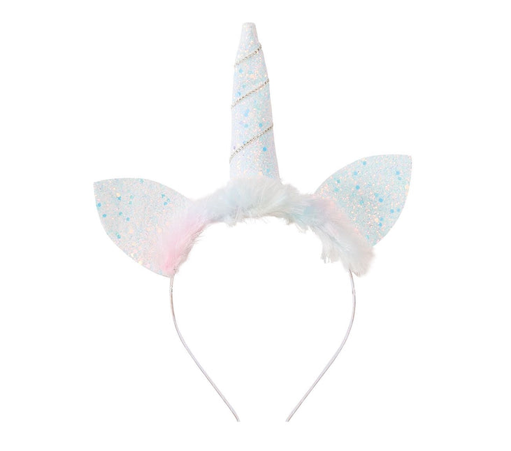 Tiara Unicornio Blanco