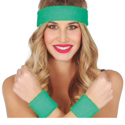 Bandas antisudor Juego verde 3 piezas