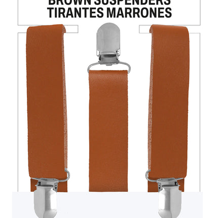 Marrón Tirantes Piel sintética 58cm