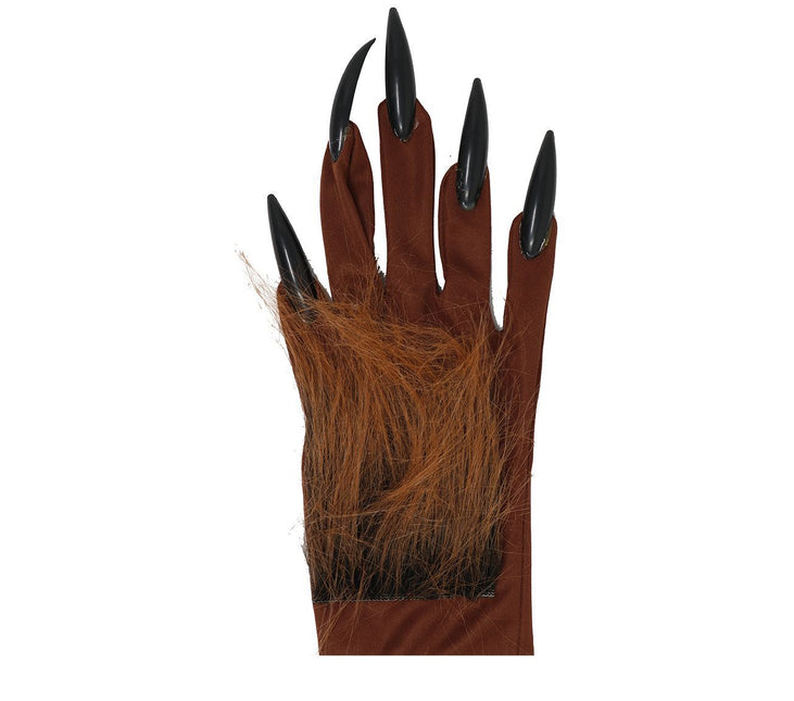 Guantes de Halloween Garras de hombre lobo