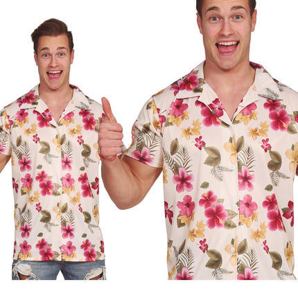 Camisa Hawaii Flores