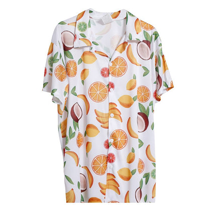 Camisa Hawaii Frutas