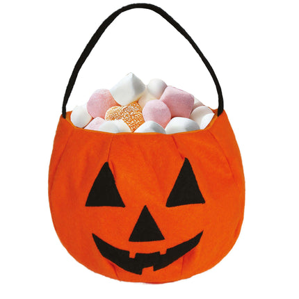 Cubo de Halloween Calabaza