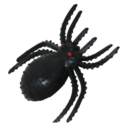 Pinza de pelo de Halloween Araña falsa 3cm 3pcs