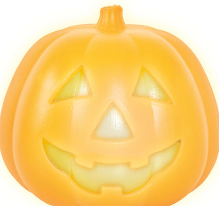 Calabaza de Halloween con Luz 15cm