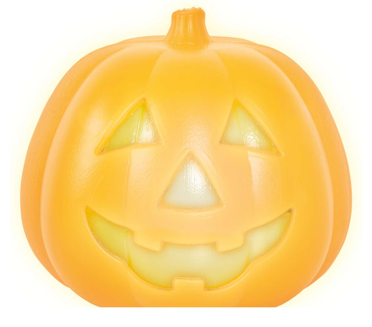 Calabaza de Halloween con Luz 15cm