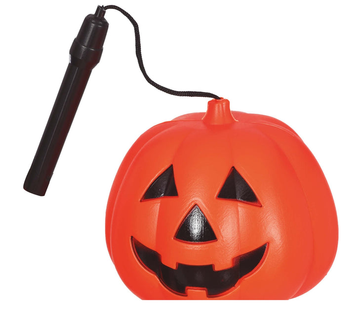 Linterna Calabaza de Halloween con Luz 10cm